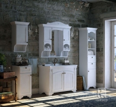 Комплект мебели для ванной Corozo Corozo Белларт 105 Белый