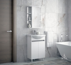 Комплект мебели для ванной Corozo Koral Джуно 50 Белый