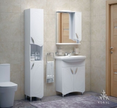 Комплект мебели для ванной Corozo Koral Кентис 60 Белый